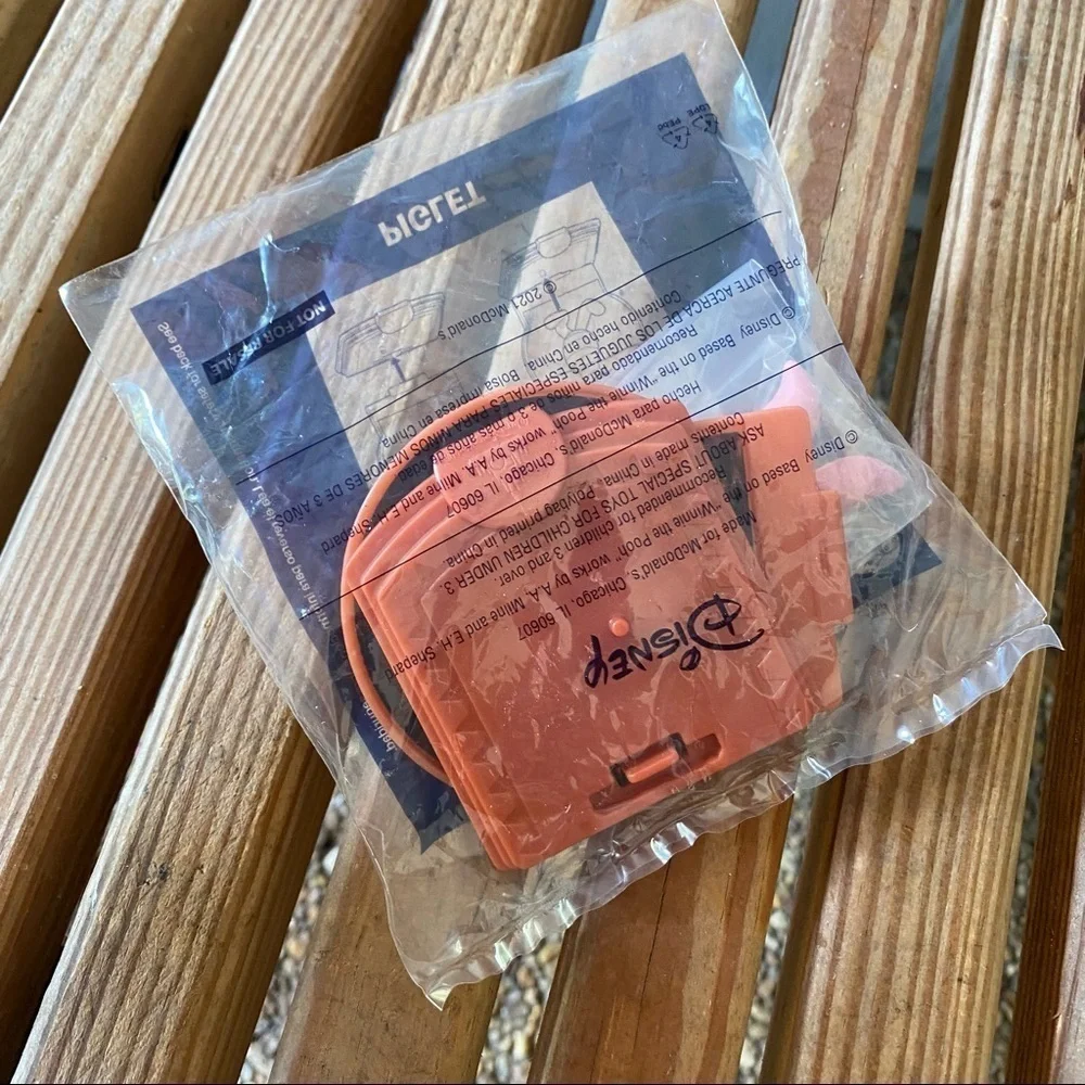 Walt Disney World 50th‎ Anniversary Piglet Pooh McDonalds Kids Toy Happy Meal